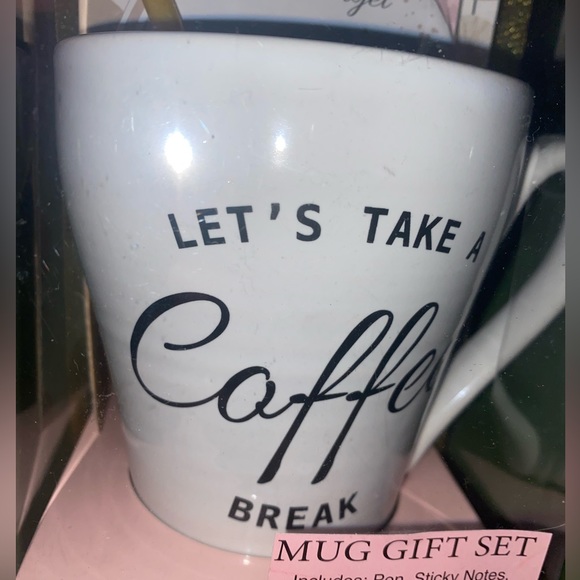 Mug gift set, coffee themed mug gift set, new with tag, original packaging - Picture 2 of 7